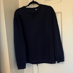Izod Men's Dark Blue Crewneck Sweater